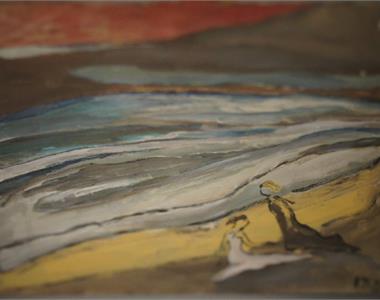 Современный художник Маша Вихрова, современная живопись, картина Две подруги у моря 